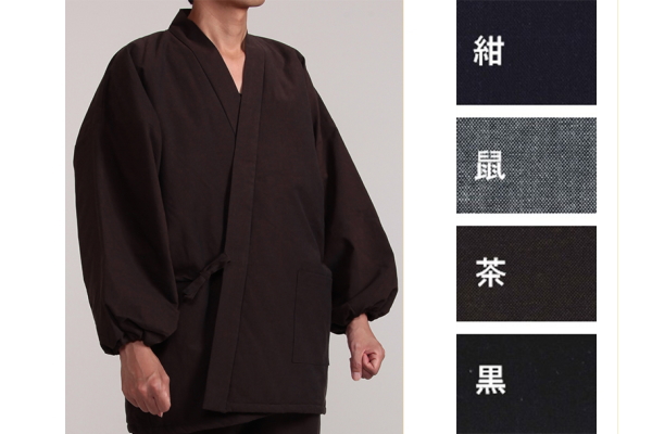 ふるさと納税 静岡県 牧之原市 061-13　織り・縫製　地元遠州製　しじら刺子（よろけ調）作務衣 ふるさと納税 織り 縫製 地元遠州製 しじら刺子 よろけ